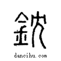 鈂說文解字注小篆