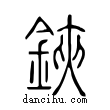 鋏說文解字小篆